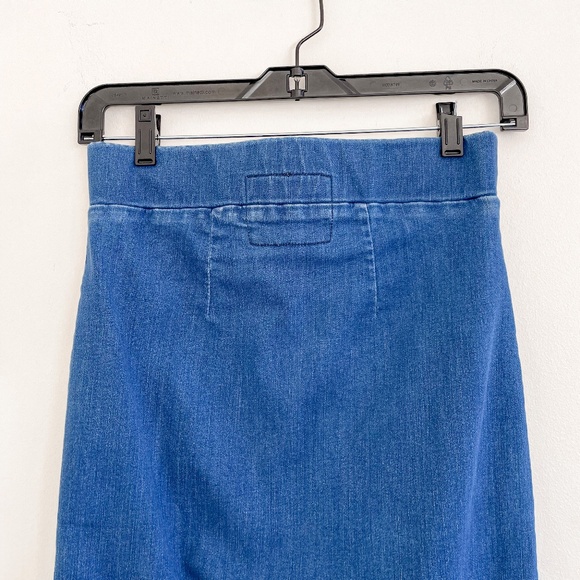Frank & Eileen Donegal Unforgettable Skirt Blue Denim 0 - Picture 7 of 8